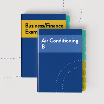 Air Conditioning B Contractor License Book Bundle - MyContractorExam.com