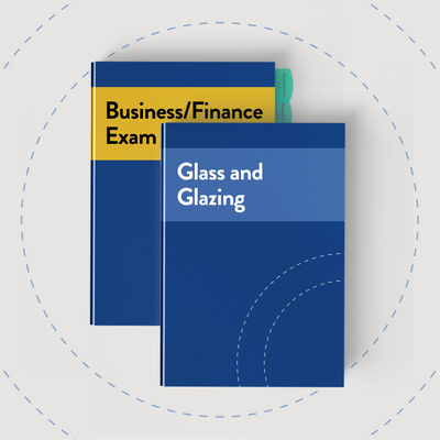 Glass & Glazing Contractor License Book Bundle - MyContractorExam.com