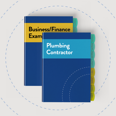 Plumbing Contractor License Book Bundle - MyContractorExam.com