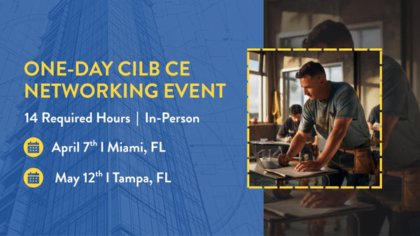 A New Kind of Florida Contractor CE Experience