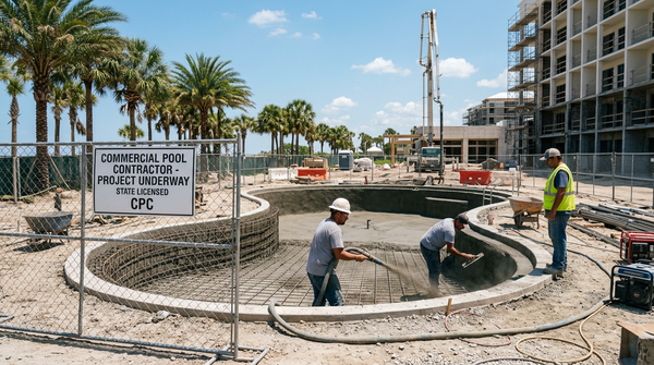 How to Become a Commercial Pool Contractor in Florida (Step-by-Step Guide)