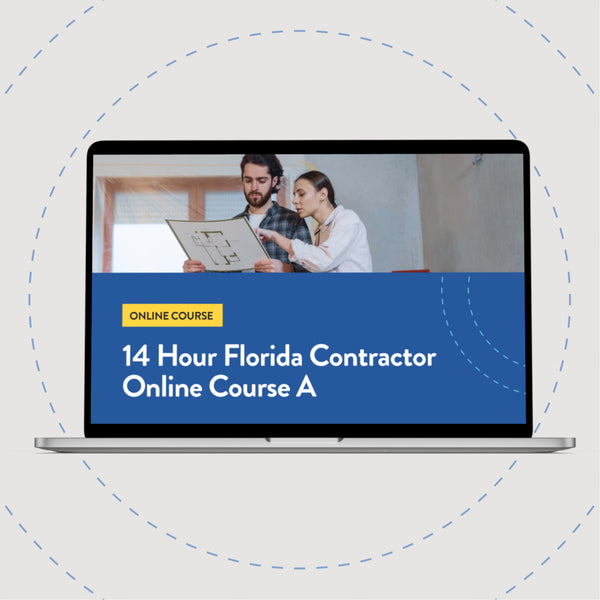 14 Hour Florida Contractor Online Course A