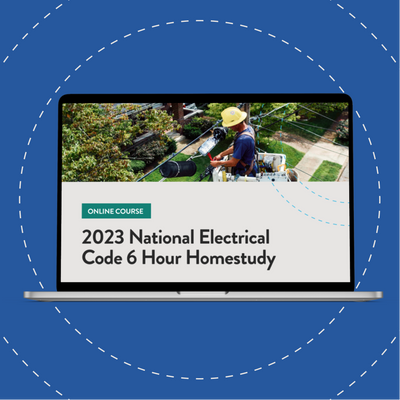 CE: 2023 National Electrical Code 6 Hour Home Study Course