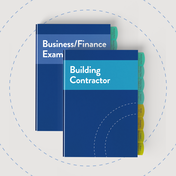 Building Contractor License Book Bundle - MyContractorExam.com
