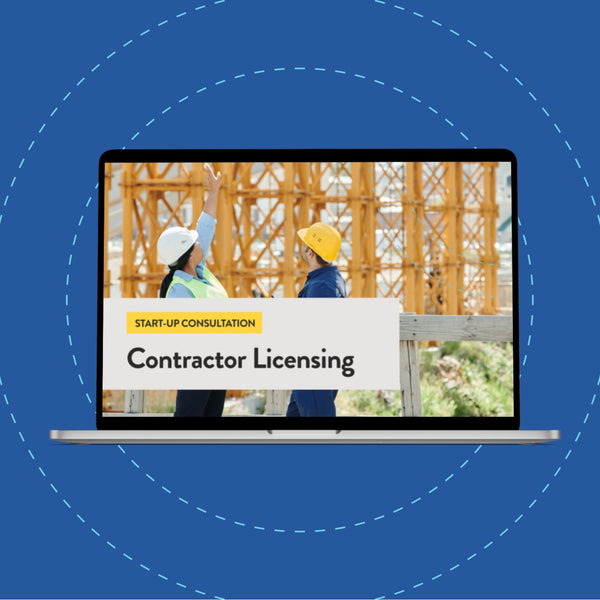 Florida Contractor Licensing Start-Up Consultation