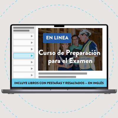 Paquete en Línea: Preparación para el Examen de Licencia de Contratista General/Construcción/Residencial