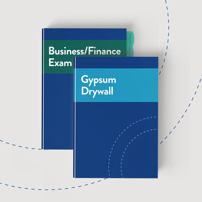 Gypsum Drywall Contractor License Book Bundle - MyContractorExam.com