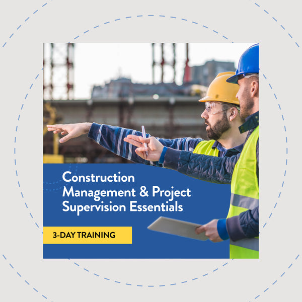 Florida OOS Contractor 14 Hour Continuing Education Course - Construction Management and Project Supervision Essentials