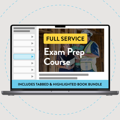 Full Service Package: General Contractor License Exam Prep