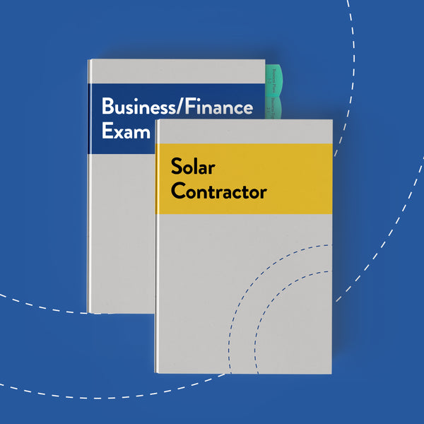 Solar Contractor License Book Bundle - MyContractorExam.com