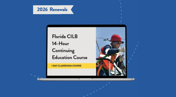 Hard Hat 1-Day Classroom Event: Florida 14-Hour Continuing Education